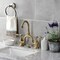 Kingston Brass Bridge Bathroom Faucet with Brass Pop-Up, Antique Brass KS7993TAL - alternate 2